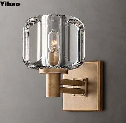 kaufen Dekorative Wandlampen Wandschmiere Messing/Bronze/Nickel Dekorative Wandlampen Hardwired Stromquelle für Innenräume on-line-Fertigung