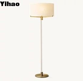 kaufen K9 Glas-Kristall-Stahl zeitgenössische Fußbodenlampen moderne Stehlampe 72' H on-line-Fertigung