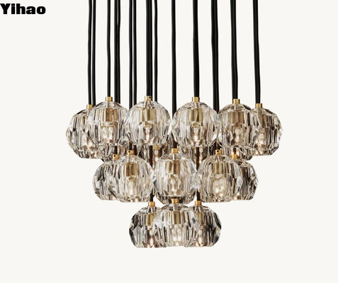 kaufen Moderne LED-Vintage-Kronleuchter, benutzerdefiniert mit Nickel-Brass-Bronz-Finish on-line-Fertigung