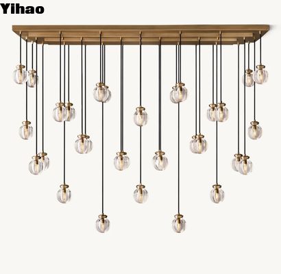kaufen Klassische RH-Kronleuchter mit Messing-Finixierung / Candelabra-Glühlampe Typ Glühbirnen Typen Ein Kunstwerk Balance-Licht on-line-Fertigung
