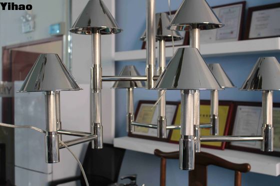 kaufen Luxuriöse YIHAWOO YH-1025-7 Messing Kristall Kronleuchter on-line-Fertigung