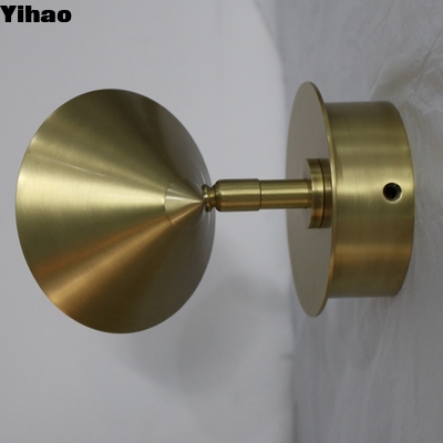 kaufen Modern Brass LED Wall Lamp with Dimmer for Living Room on-line-Fertigung