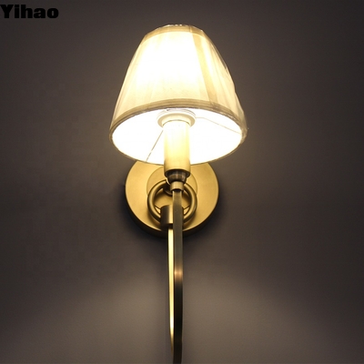 kaufen Modern Brass LED Wall Lamp with Warm White Light for Living Room on-line-Fertigung