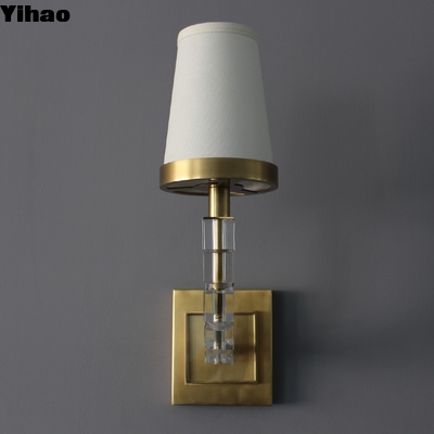 kaufen Modern Brass LED Wall Sconce with Dimmer for Living Room on-line-Fertigung