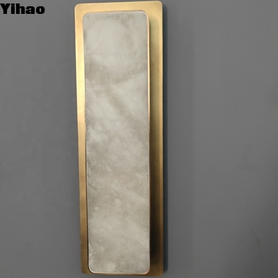 kaufen Modern Alabaster Wall Lamp LED Warm White 3500K for Living Room on-line-Fertigung