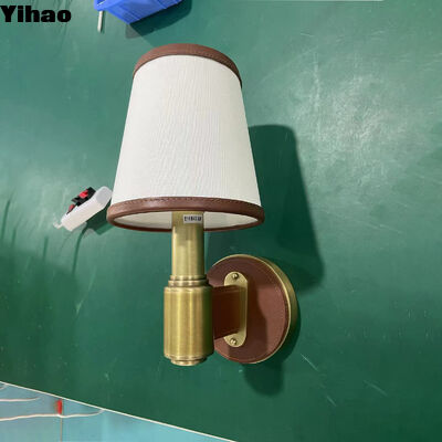 kaufen Moderne Kupferwandlampe mit 2700K warmem weißem Licht für Wohnzimmer und Hoteldekor on-line-Fertigung