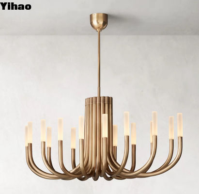 Hotel RH Chandelier Rousseau Großer ovaler Kronleuchter 50'