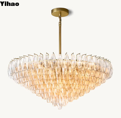 Lustre Glasbeleuchtung Moderne LED Foyer Lichter 60 Watt