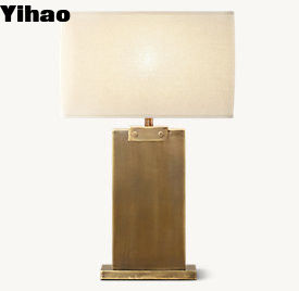 Hohle zylindrische Basis Moderne Tischlampen 100w