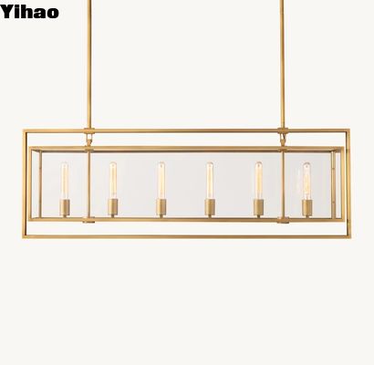 Klassischer RH-Kronleuchter mit Aufwärtsrichtung in Nickel/Brass/Bronzrahmen