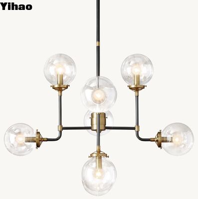 Kandelabra-Lampe-Typ Kristall-Kandelier Nickel/Brass/Bronz-Rahmen Farbe