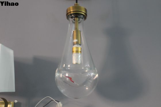 Regenrunde Messing-Kristallwandlampe mit verstellbarer Lord-Dimension W12.5cm x D14.5cm x H27cm