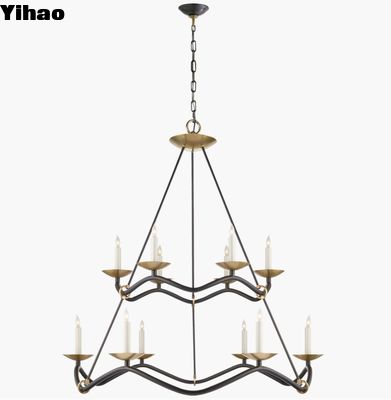 Visual Comfort Choros Zwei-Stufen-Kronleuchter S5041