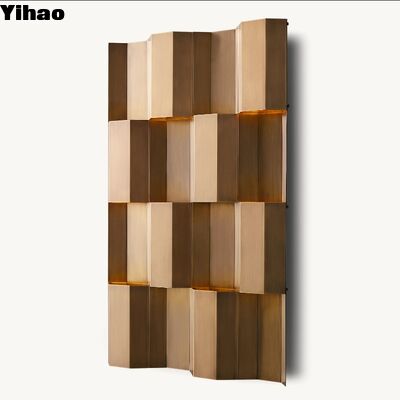 Modern American Style Kupferkarosserie Wandlampe mit 2700K warmem weißem Licht für Innenarchitektur