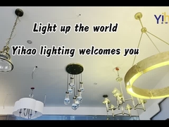 72' Vintage Bauernhaus Kronleuchter mit G9 Antike Messing Laterne Anhänger Licht